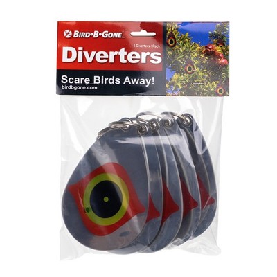 Reflective Eye Bird Diverters Set of 5 Bird Deterrents for Outdoor Use