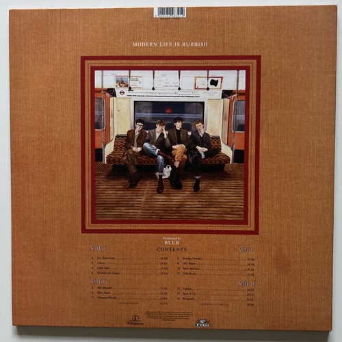 Blur Modern Life Is Rubbish (30th Anniversary) (Transparent Orange Vinyl NM/NM - Picture 2 of 17