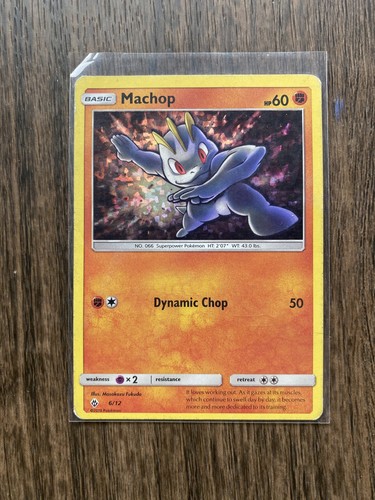 Machop (6/12) Holo -  McDonald's 2018 Promo - Pokemon TCG - HP