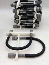 Dale UGN41 1/2” x 4” Pro-Coat U-Bolt, 1/2" Bolt w/ Guide, Nuts *Lot of (20)* (No