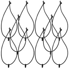  10 Pcs Cord Holders for Cables Electrical Ties Bungee Cords with Hooks