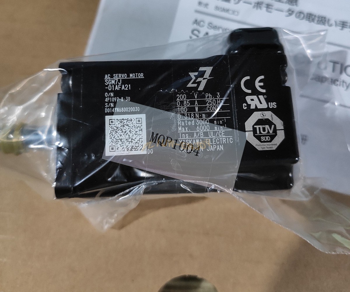 1PCS Yaskawa Servo Motor SGM7J-01AFA21 NEW | eBay