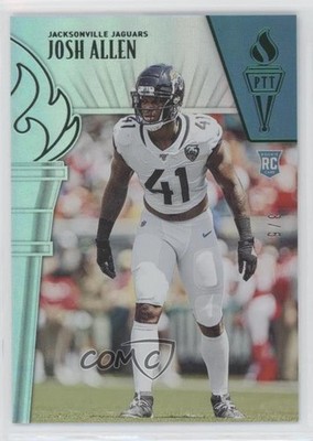 2019 Panini Passing the Torch Green 3/5 Josh Hines-Allen Allen #70 Rookie RC 3n1