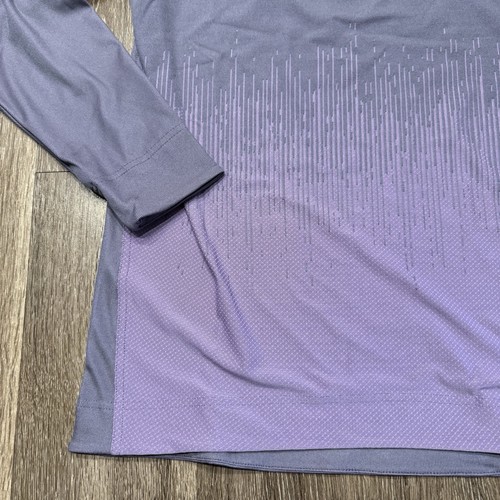 Nike Uomo Small Dri-FIT ADV Tour 1/2 Zip Golf Top FD5833-509 Viola Flyknit - Foto 5 di 8