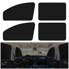 XCBYT Magnetic Car Side Window Shades 4 Pack, 100 Blackout Privacy Blackou...