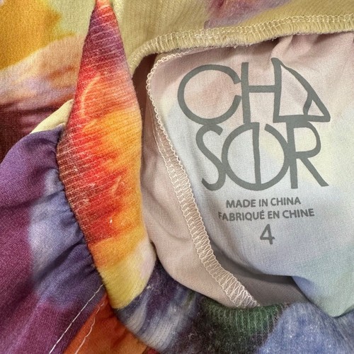 Chaser NWT Little Girls Size 4 Sunburst Floral Print Jogger Pants - Picture 7 of 10