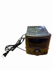 RCA Stereo CD Clock Radio RP3751A Dual Alarm AM FM Player Gray Compact Disc