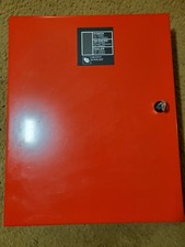 Silent Knight 5104B Fire Alarm Communicator/4 Zone Panel Enclosure with Key!