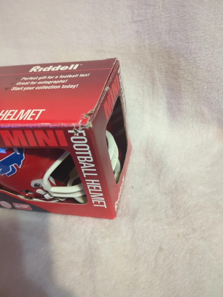 Minicasco firmado NFL Riddle Buffalo Bills #23 Antowain Smith  Foto 2 de 4