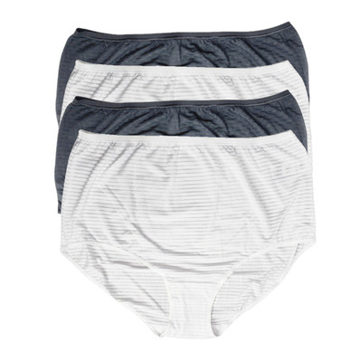 M&S 4pk Modal Rich No VPL Full Briefs Briefs Women's Underwear