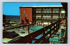 Virginia Beach VA-Virginia, Vacationer Motel & Motor Lodge, Vintage Postcard