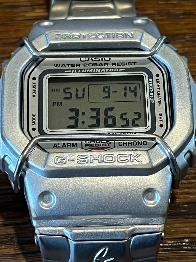 Casio G-SHOCK DW-5000D-8JF Digital Watch Stainless Steel Band