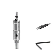 Carbide Hole Saw Kit Metal Stainless Steel