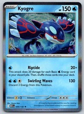 Carta Pokemon Kyogre Holo Mega Evoluzione 034/132 quasi nuova