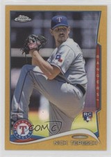 2014 Topps Chrome Update Mega Box Gold Refractor /250 Nick Tepesch #MB-24 0wp8