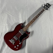 Gibson SG Reissue Bass 70 Prozent Bund hat Dellen und Anlaufen