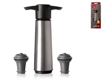 Vacu Vin Wine Saver Wine Pump Plastic, Stainless Steel