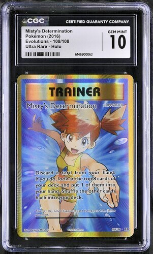 Misty's Determination graded CGC 10 for sale on eBay