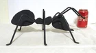 Vintage Hand Welded Iron Metal "ANT" Sculpture 14 1/2" Brutalist Modernist Art