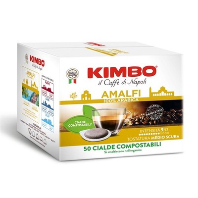 Kimbo AMALFI 44mm ESE Pads 50 Stück a7,3g napolitanisch kompostierbar Kaffeepads