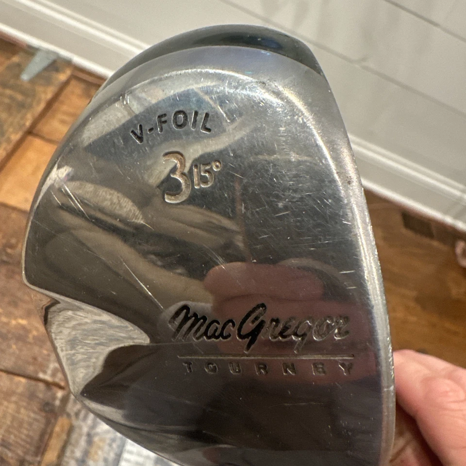 MacGregor Tourney Forged V-Foil 15° 3 Wood 44” Fairway Stiff Graphite - Image 3 of 4