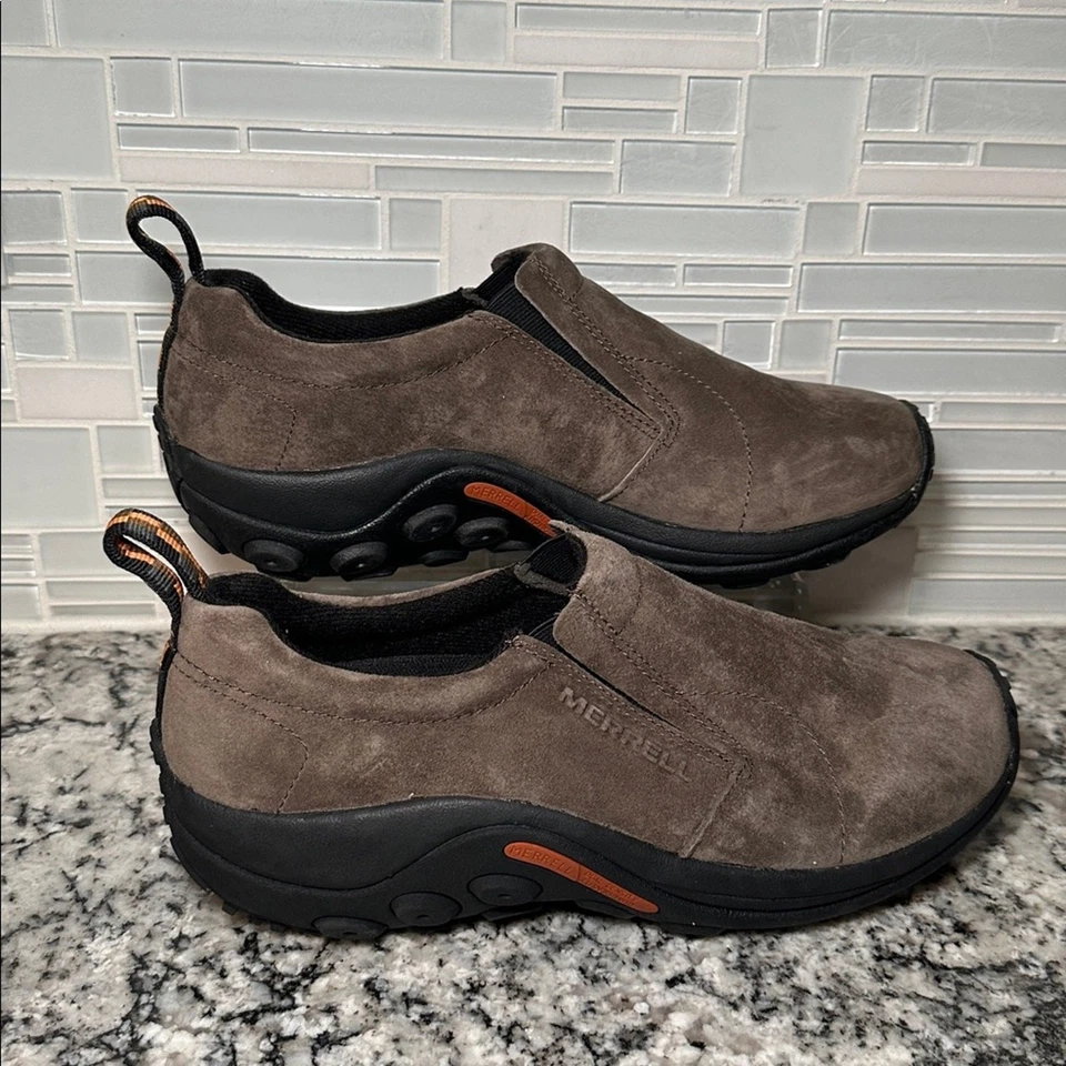 Sapatos de Camurça Merrell Jungle Moc Slip-On Gunsmoke - 10 - Imagem 2 de 4