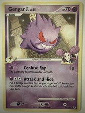 Pokémon Gengar GL 40/111 Rising Rivals Rare Regular English HP70 TCG Vintage
