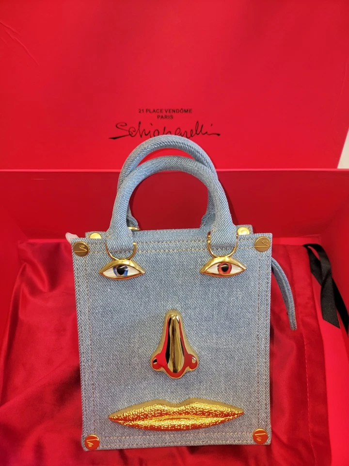 Bolso de mezclilla Schiaparelli anatomía joyería anatomía Foto 2 de 4