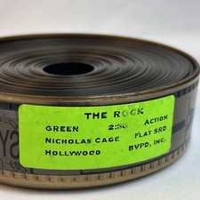 THE ROCK 1996 Theatrical Movie Trailer on 35mm Film Sean Connery Nicolas Cage
