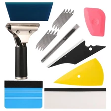 17Pc Window Tint Tools Kits Vinyl Wrap Squeegee Car Application Film Install ∫