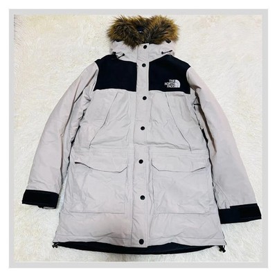 THE NORTH FACE Down Coat XL Gray NDW91935 Nylon