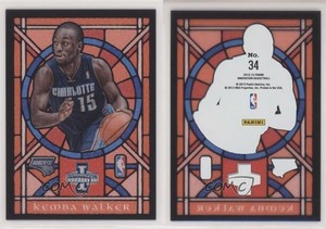 2012-13 Panini Innovation Stained Glass Kemba Walker #34 Rookie RC