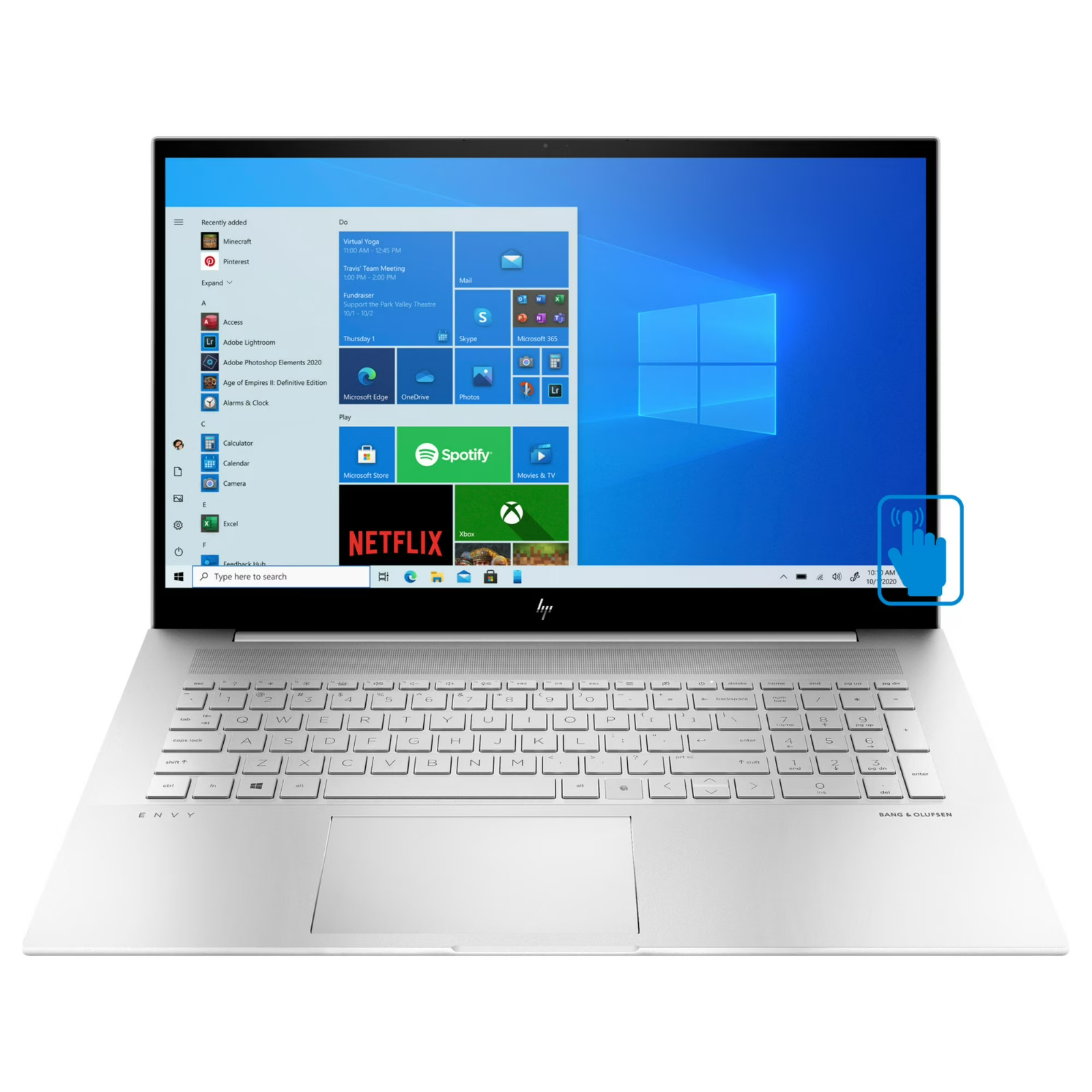 HP Envy 17t-ch000 17.3" 4K Laptop