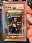 2024 Clearly Donruss Orange Drake Maye Rookie Card