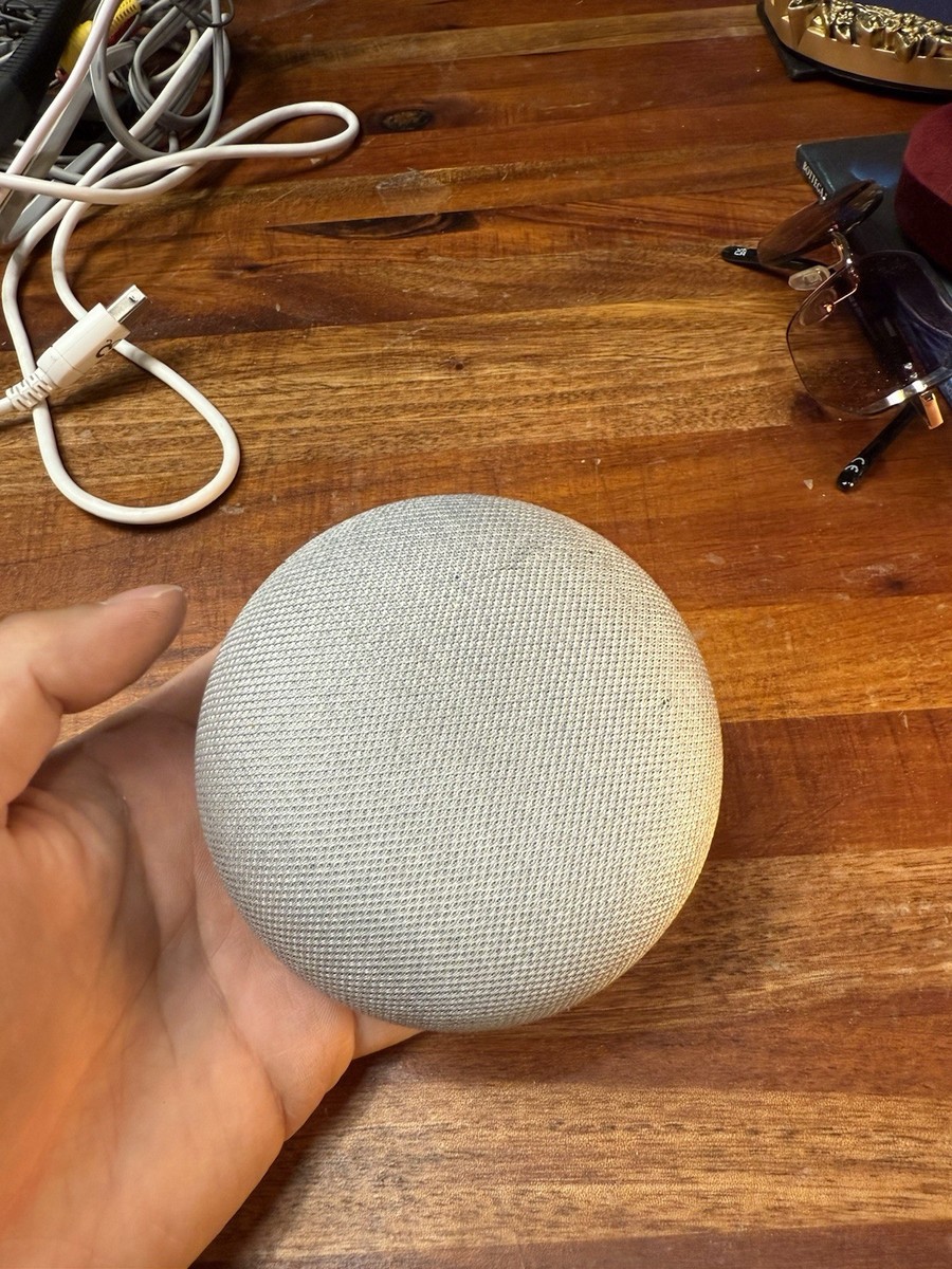 アンプ Google GOOGLE NEST MINI CHALK Google Nest Mini (1st Gen) Smart Speaker - Chalk (White/Grey