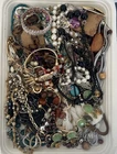 3lbs Vintage To Now All Wearable Costume Jewelry Lot Wear Resale Repurpose R18