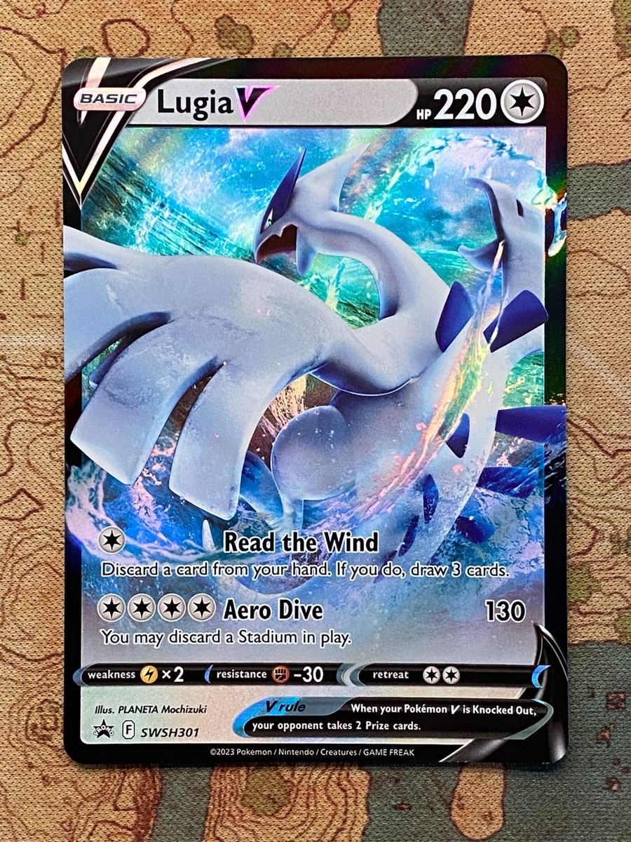 lugia v pokemon card price Amazon.com: Lugia V 185/195- Silver Tempest - Full Art - Pokemon Ultra Rare  Card