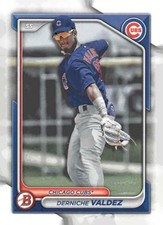 2024 Bowman #BP-7 Derniche Valdez Prospects