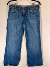 Citizens of Humanity Kelly 063 Low Waist Cropped Denim Blue Jeans Size 30