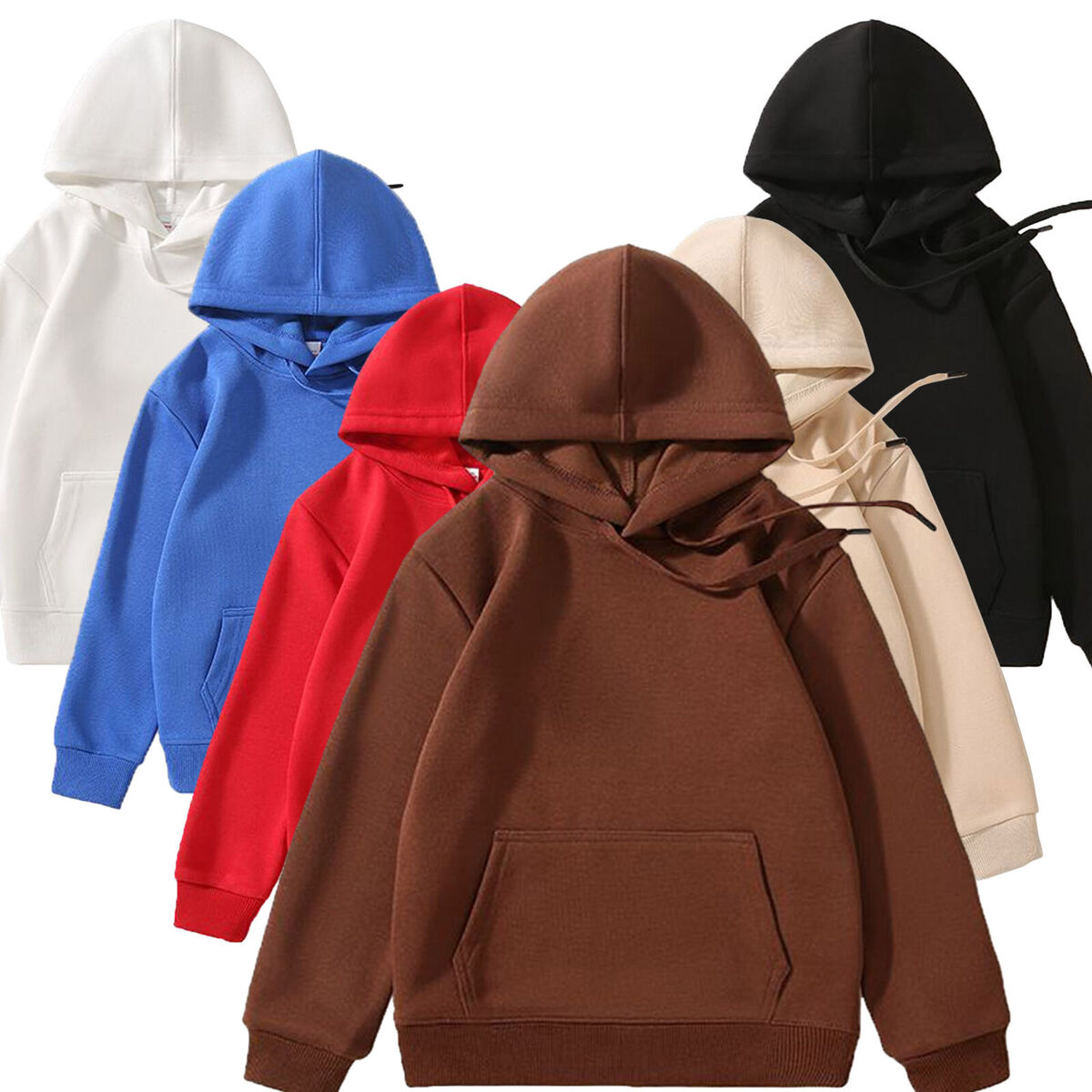 Casual Solid Patchwork Draw String Hooded Collar Sweats(7 Colors) Casual Solid Patchwork Draw String Hooded Collar Sweats(7 Colors)