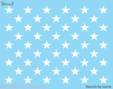 Joanie Stencil Patriotic 50 Stars Flag Proud American Liberty USA Country Sign