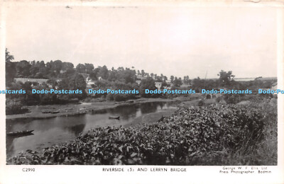 R226078 Riverside 3 und Lerryn Bridge George W F Ellis Bodmin Twin Monarchs RP N