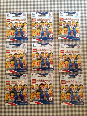Lego Minifiguren Team GB Serie komplett ungeöffnet Set Factory Sealed