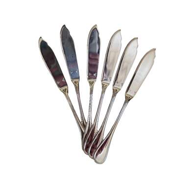 Christofle Albi Silver Plated Fish Knife Set of 6 0021020