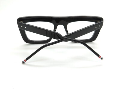 THOM BROWNE TBX415-52-01 BLK Black Authentic 52mm Eyeglasses THOM BROWNE TBX415-52-01 BLK Black Authentic 52mm Eyeglasses