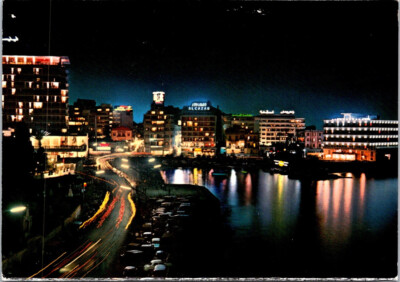 (138) Liban / Lebanon - city of Beyrouth (Great Hotel at night)