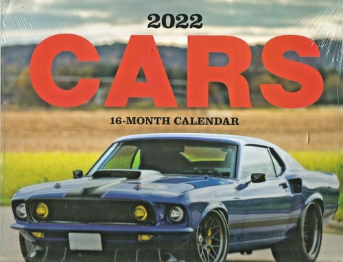 2022 VINTAGE CARS WALL CALENDAR DAY PLANNING ORGANIZER CAR PHOTOS PICS 2022-vintage-cars-wall-calendar-day-planning-organizer-car-photos-pics