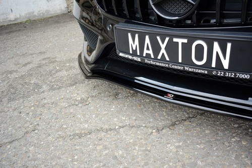 Divisor difusor delantero V1 diseño Maxton para Mercedes C43 Amg W205 berlina/estado - Imagen 3 de 7
