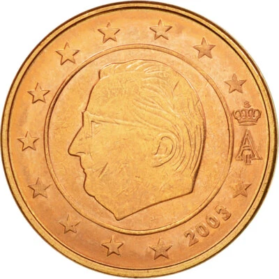 [#585129] Belgique, 2 Euro Cent, 2003, SUP, Copper Plated Steel, KM:225 - Photo 1/2