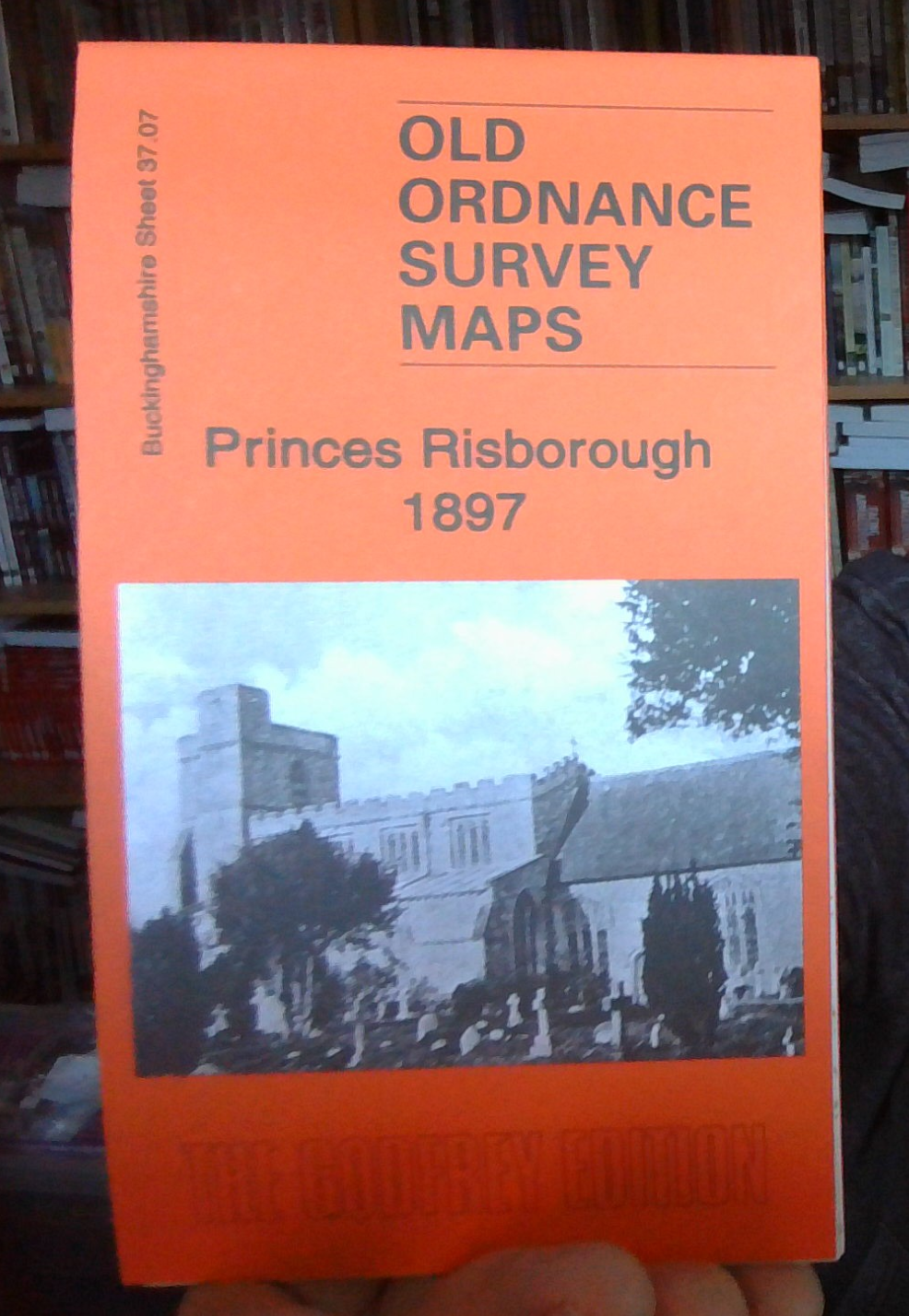 MAP OF Princes Risborough 1897 Buckinghamshire Sheet 37.07 NEW 9781787215573